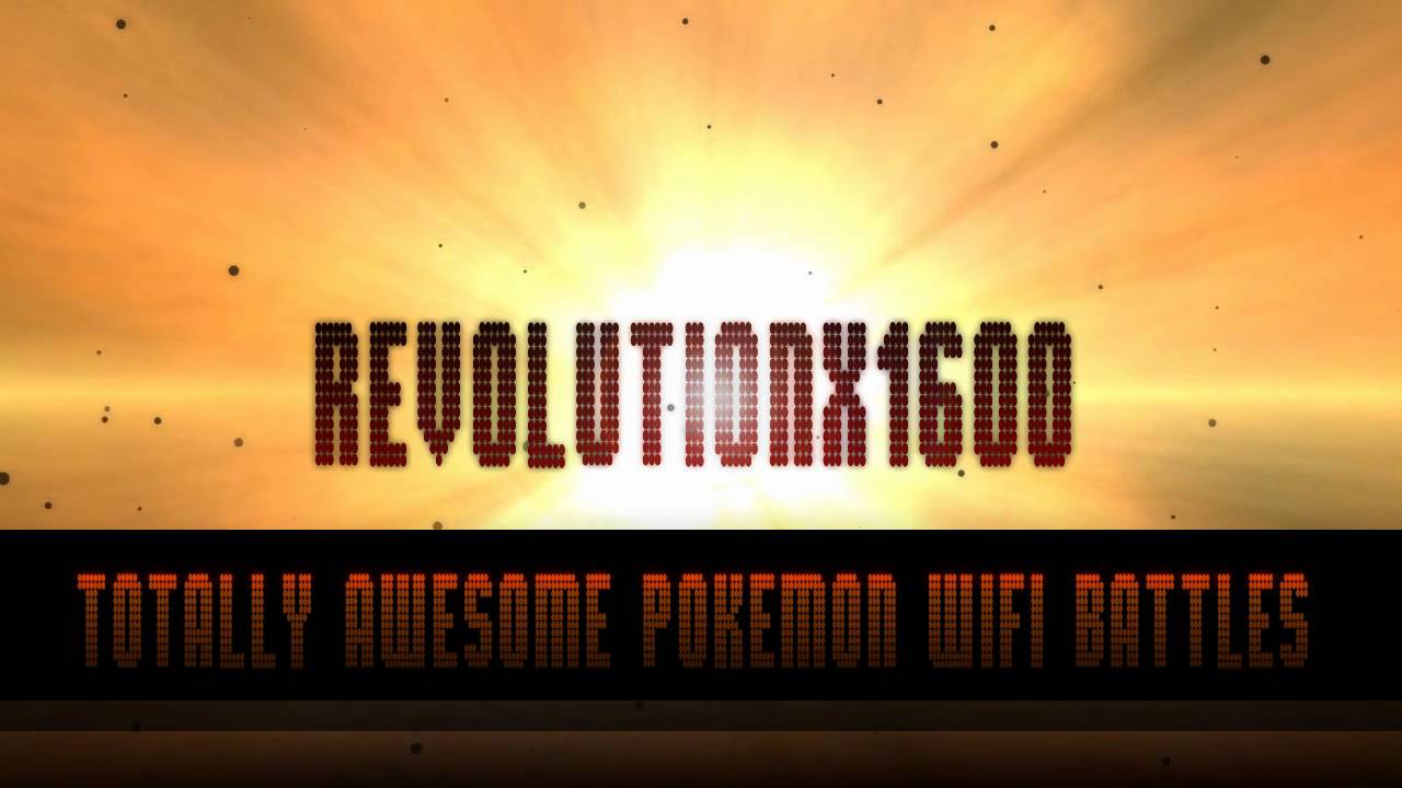 RevolutionX1600 Intro