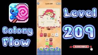 Colony Flow Level 209 Walkthrough | All Gameplay Solution | Go Answer