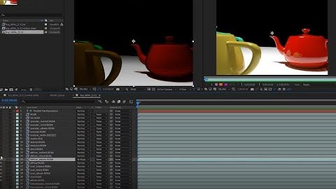 After effects-.exr set up-2