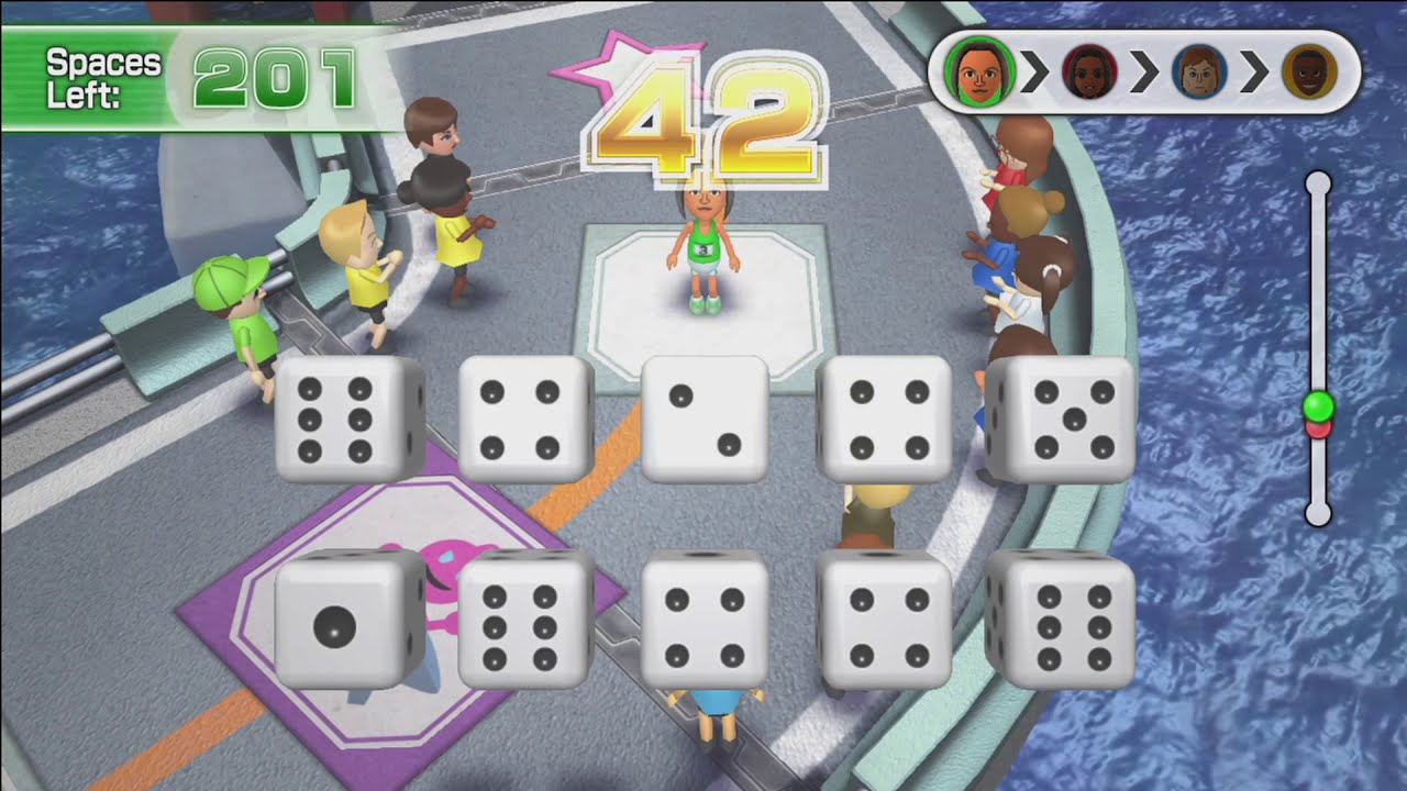 Wii Party U - Highway Rollers (Pierre vs Faustine vs Yuehua vs Jeff) Master com | AlexgamingTV