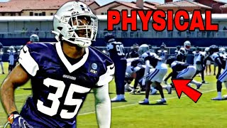 Film Room: DeMarvion Overshown Flashes EXPLOSIVE ABILITY in Camp