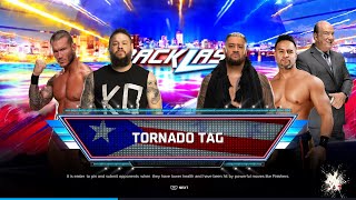 WWE 2K24 - Tornado Tag | Randy Orton & Kevin Owens vs Solo Sikoa & Tama Tonga |Live at Backlash |PS5