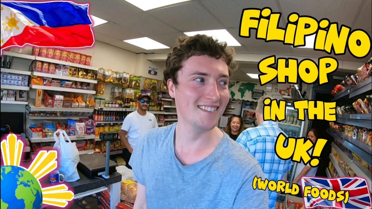 Filipino Shop In The UK! YouTube