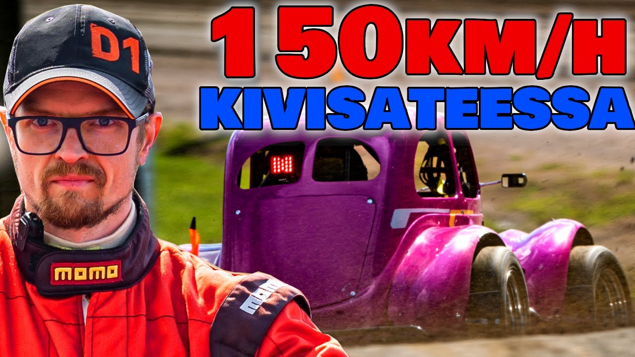 Ratakuski VS Driftaaja ISOLLA Soraovaalilla | Legends Sorasarja Forssa