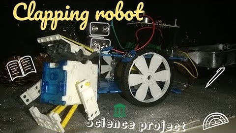 clap robot full explanation, working model #diyprojects #robots