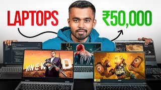 Best Laptop Under 50000 🔥TOP 5 Best Laptops for Students, Coding and Gaming 2026