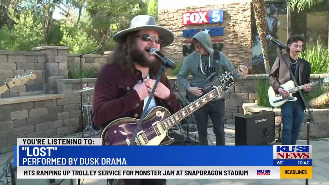 Dusk Drama - Lost (live on KUSI News)