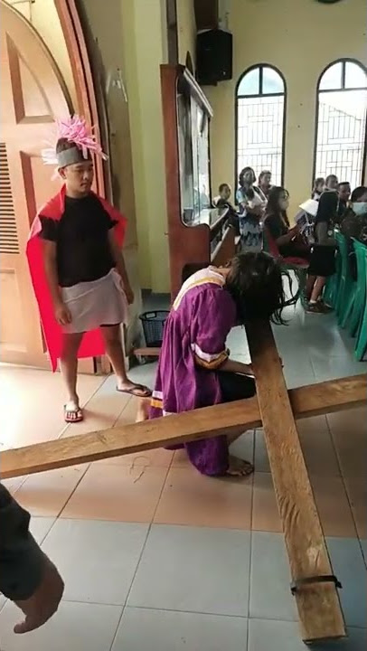 Drama singkat penyaliban Yesus Kristus || NHKBP rengat resort Rengat