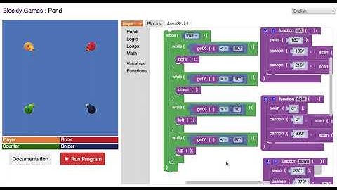 STEM Coding and Games - Blockly Games - Pond - Level 10 (2)
