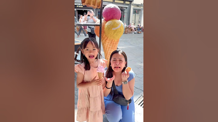 Ice cream prank on mom 🍦🤣❤️👧🏻