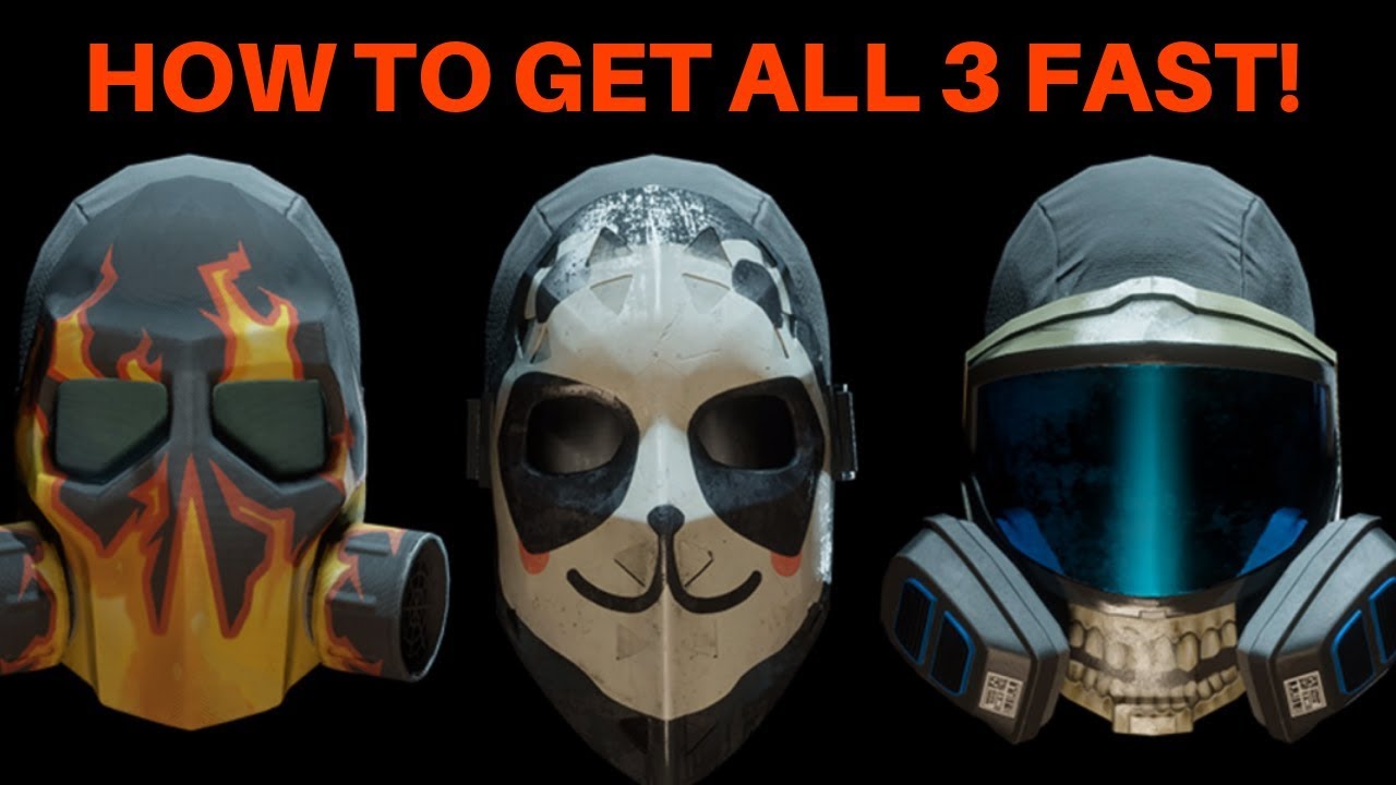 The Division - How To Get All 3 BLACKOUT Masks Fast & Easy!!