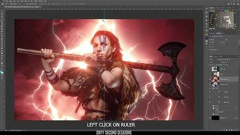 Working with Guides and Rulers in Adobe Photoshop