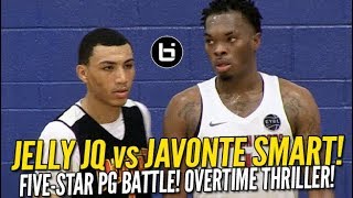 Jelly Fam Jahvon Quinerly vs Ja'Vonte Smart! 5-Star PG Battle! Naz Reid Goes Off!