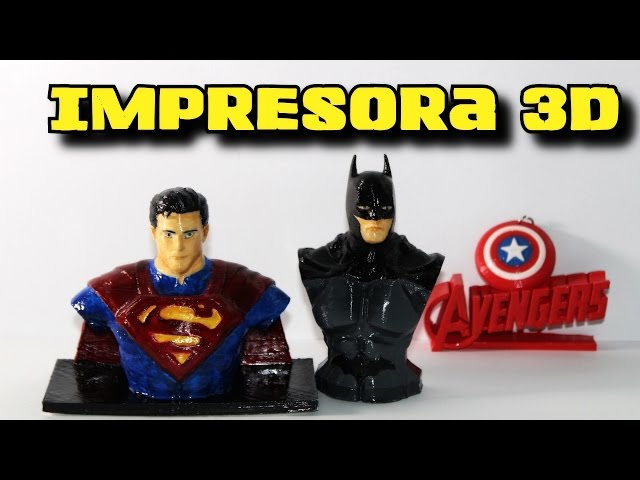 IMPRIMIENDO Y PINTANDO FIGURITAS - IMPRESORA 3D | BATMAN vs SUPERMAN | ArteMaster - YouTube imprimiendo-y-pintando-figuritas-impresora-3d-batman-vs-superman-artemaster-youtube