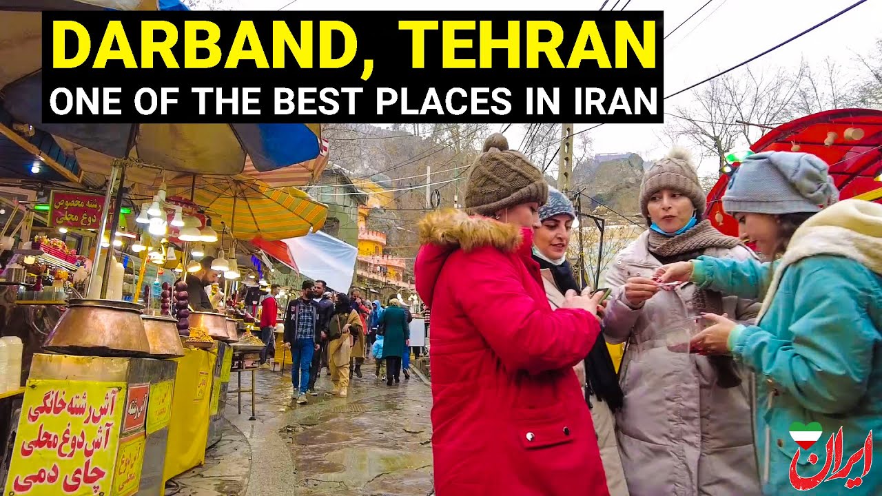 Tehran 2022 - Walking In Darband | IRAN | دربند تهران