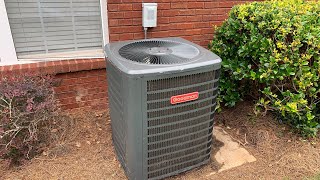 Newly Installed Scratch & Dent Goodman Heat Pump Running
