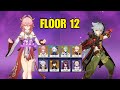 C0 Yae Miko Hyperbloom & Physical Razor DPS | Genshin Impact 4.5 Spiral Abyss Floor 12