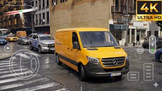🚐 Cargo Van Simulator - Mercedes Benz Sprinter | 4K Realistics Android Gameplay 2026