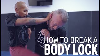 Breaking A Body Lock For Muay Thai &amp; MMA