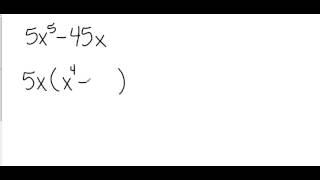 Algebra I 8 5, Differences of Squares