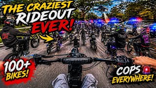 Crazy Rideout Got Rolled! (COPS EVERYWHERE!)