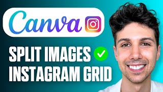 كيفية تقسيم الصور لإنشاء شبكة على انستغرام باستخدام كانفا - درس تعليمي للمبتدئين 2026 screenshot 1