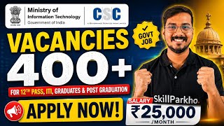 CSC Recruitment 2026 | Aadhaar Operator & Supervisor Jobs Full Details | 400+ Vacancies | Apply Now