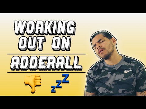 working out on Adderall | What you need to KNOW