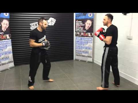 Basic Pad Routine Lead Round Kick Start.