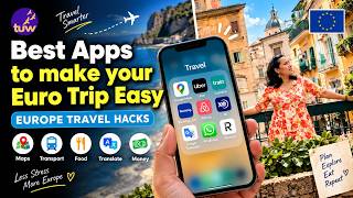 Europe Travel Hacks | Best Apps & Websites to Make Your Europe Trip a Hit! Guide