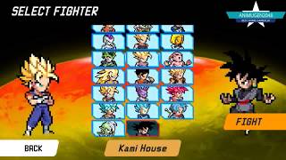 Vegito SSJ vs Goku Black SSJ Rose | Dragon World Saiyan Warrior P2 | Animugen2048 screenshot 5