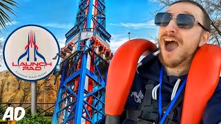 OMG! Riding Launch Pad at Pleasure Beach Resort #ad