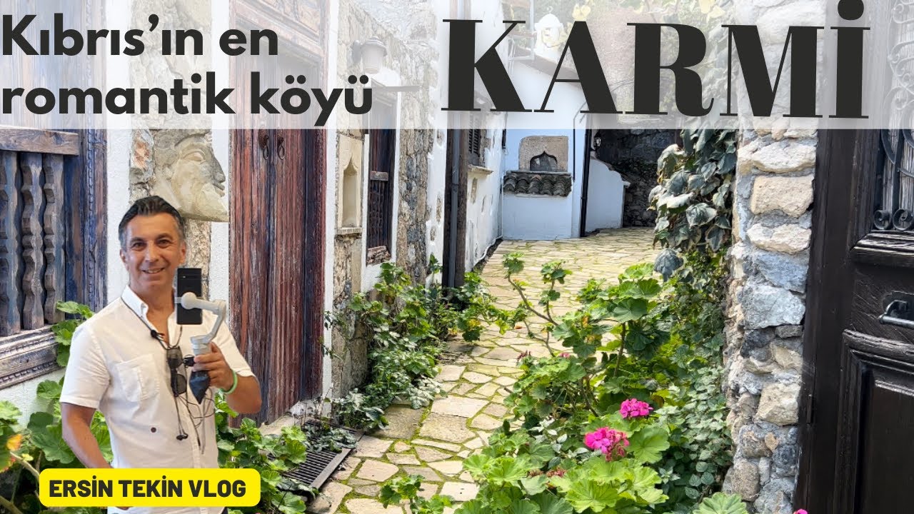 Kıbrıs'ın en güzel köyü KARMİ. (Karaman).  