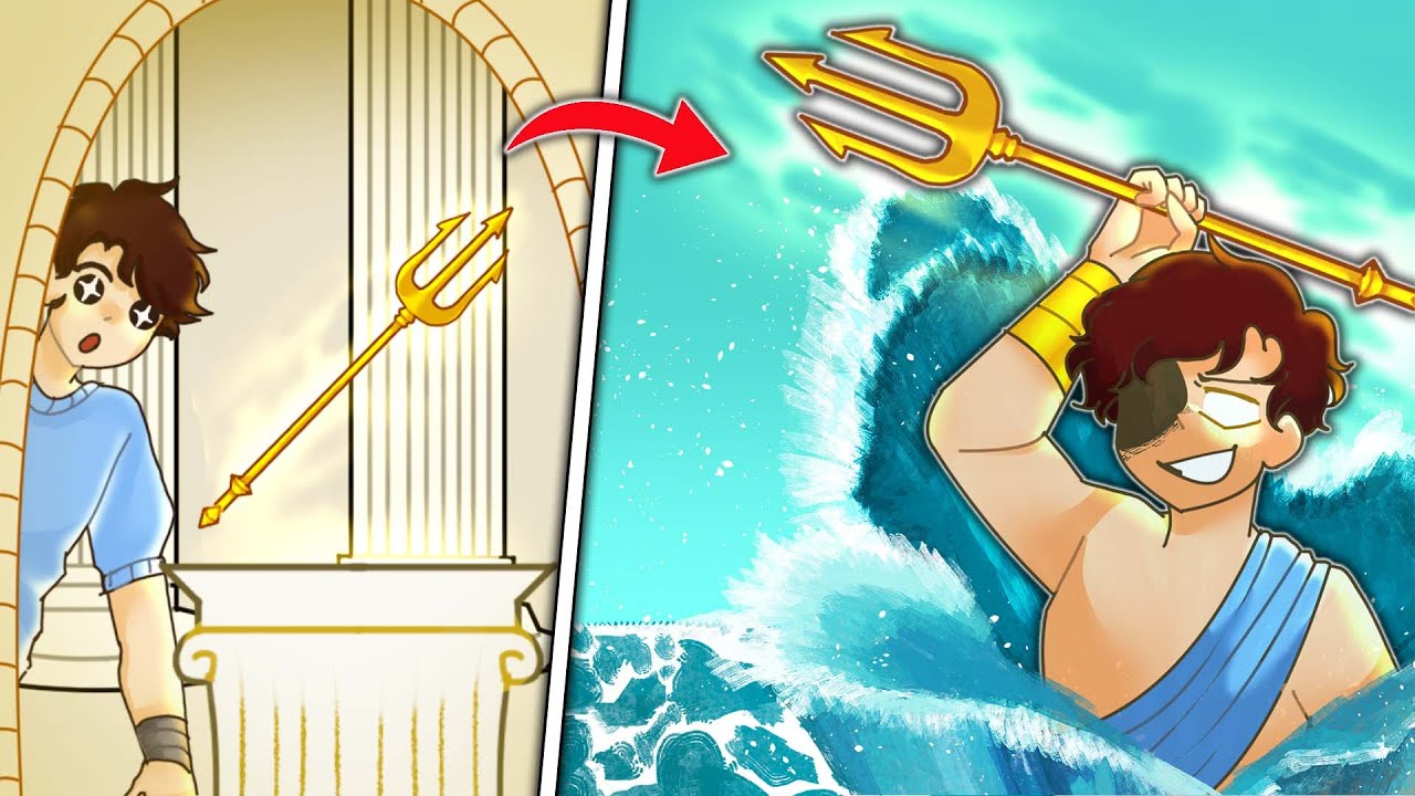 I EVOLVED as POSEIDON in Minecraft