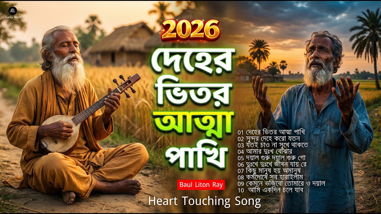 গরিবের নাইরে দাম | Heart Touching Baul Gaan | Bangla Folk Song 2026 | Baul Liton Ray | Lucky Music