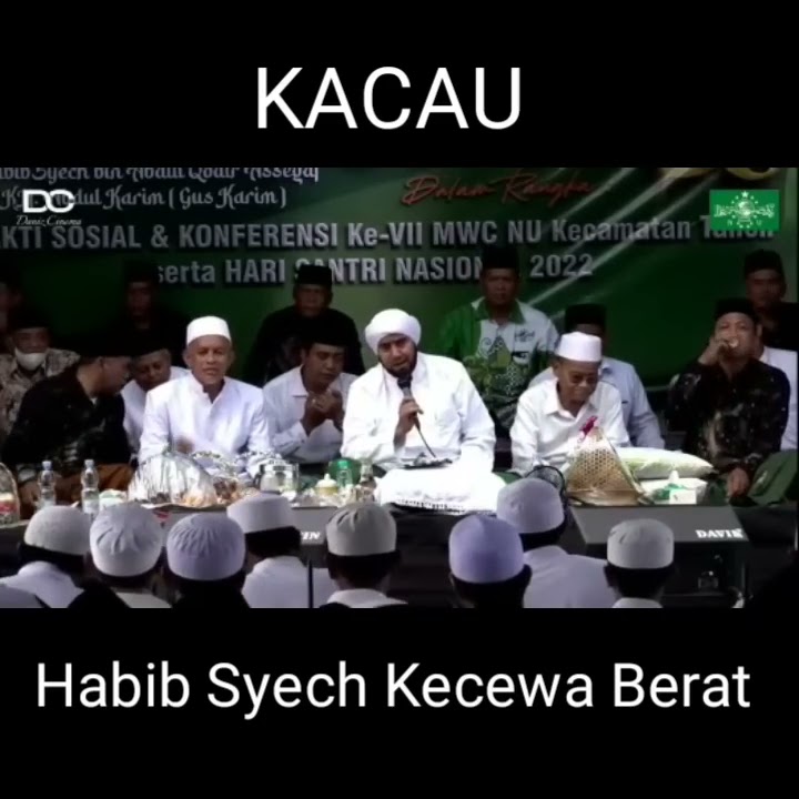 Kacau, Habib Syech Kecewa di Iringi Hadrah Yang Amburadul, Pada Asyik sendiri #shorts #habibsyech