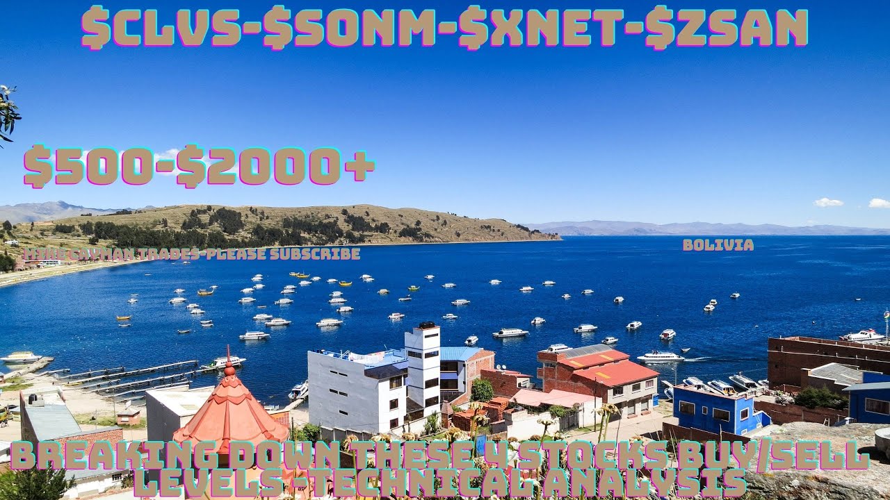 $CLVS-$SONM-$XNET-$ZSAN-$500-$2000-Technical Analysis-Buy/Sell Levels