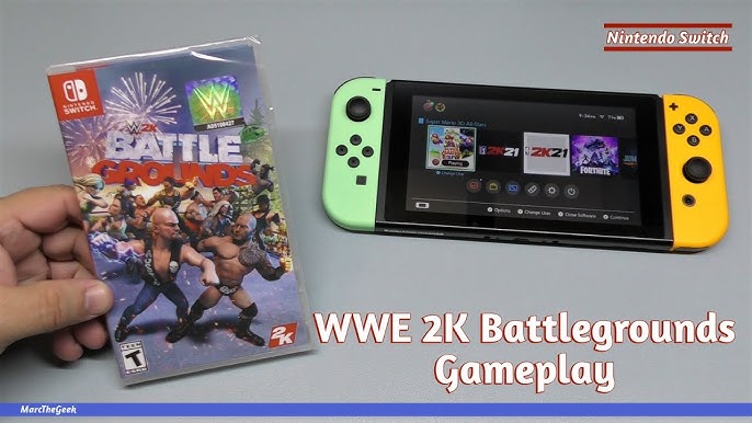 Análise/Review - WWE 2K Battlegrounds - O Melhor Game de Luta-Livre para  Nintendo Switch