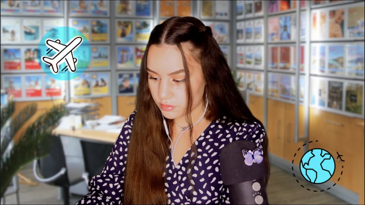 [ASMR] Reisebüro ROLEPLAY🌍✈️ | Travel Agency Roleplay | ASMR Marlife