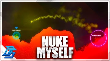 JUST NUKED MYSELF!! - Demo vs Boom  - ShellShock Live (Multiplayer)