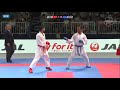 Karate 1 Tokyo 2019. Final: Saleh Abazari (IRA) vs. Jonahtan Horne (GER)