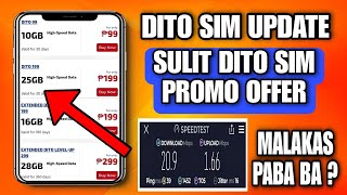DITO SIM CARD SULIT NA PROMO OFFER UPDATE | DITO SIM UPDATE TODAY | PAANO BA TUTORIAL?