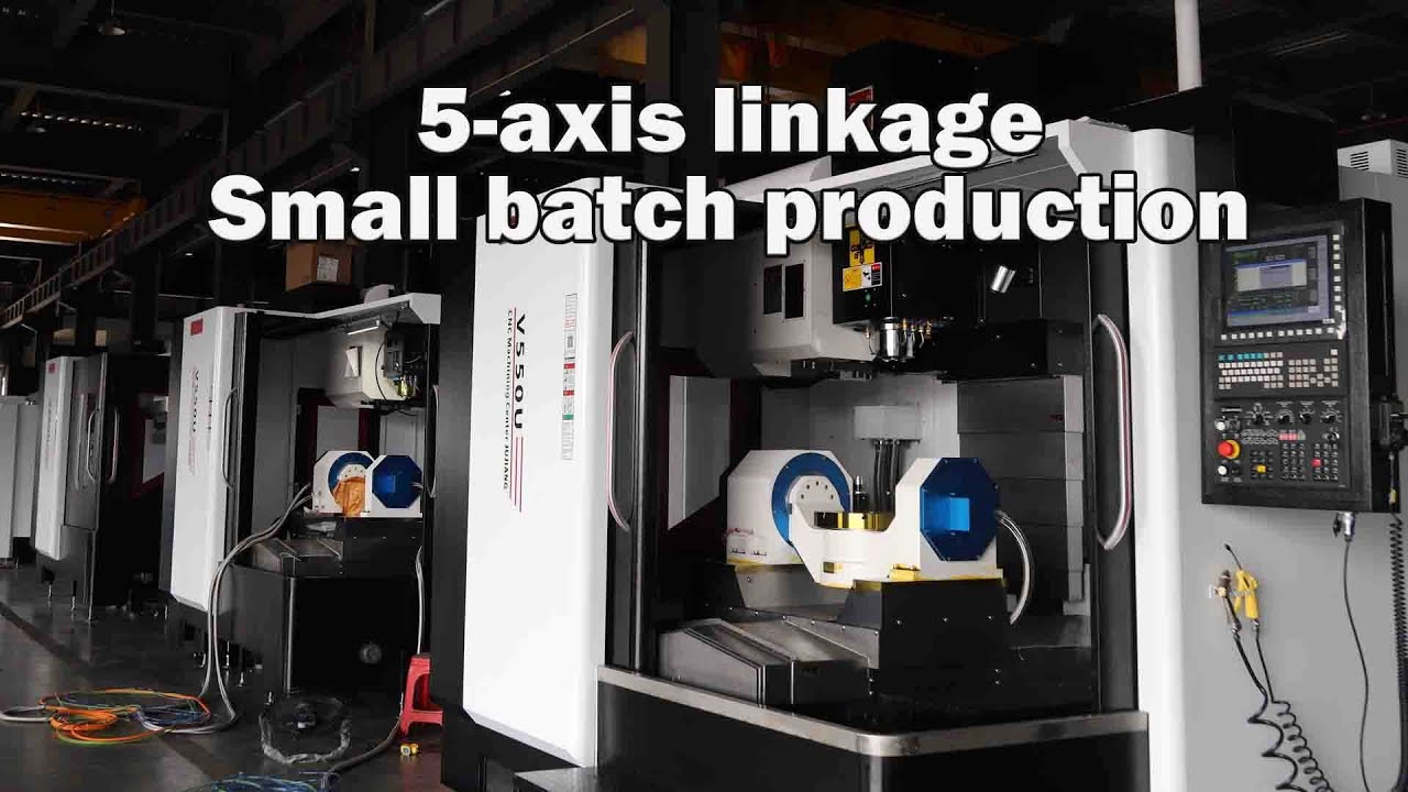 Jutuocnc Cradle Type 5-Axis Vertical Machining Center V550U