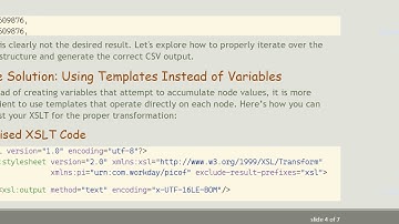 Transforming XML to CSV: Mastering Dynamic Variables in XSLT