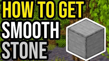 How To Make SMOOTH STONE in Minecraft! - EASY Tutorial!
