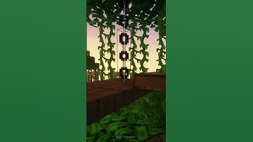 MINECRAFT: Swing design idea | #minecraft