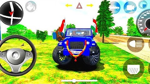 Modified Mahindra Thar😈 Car Games: Indian Rad Thar(Gadi Wala Games) Car Game Android Game - #2025 