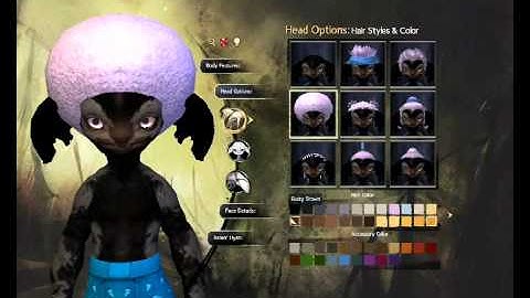 Guild Wars 2 Asura Character Creation