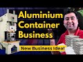 How to Start Aluminium Container Manufacturing Business in India | Machine Cost, Profit &amp; Setup