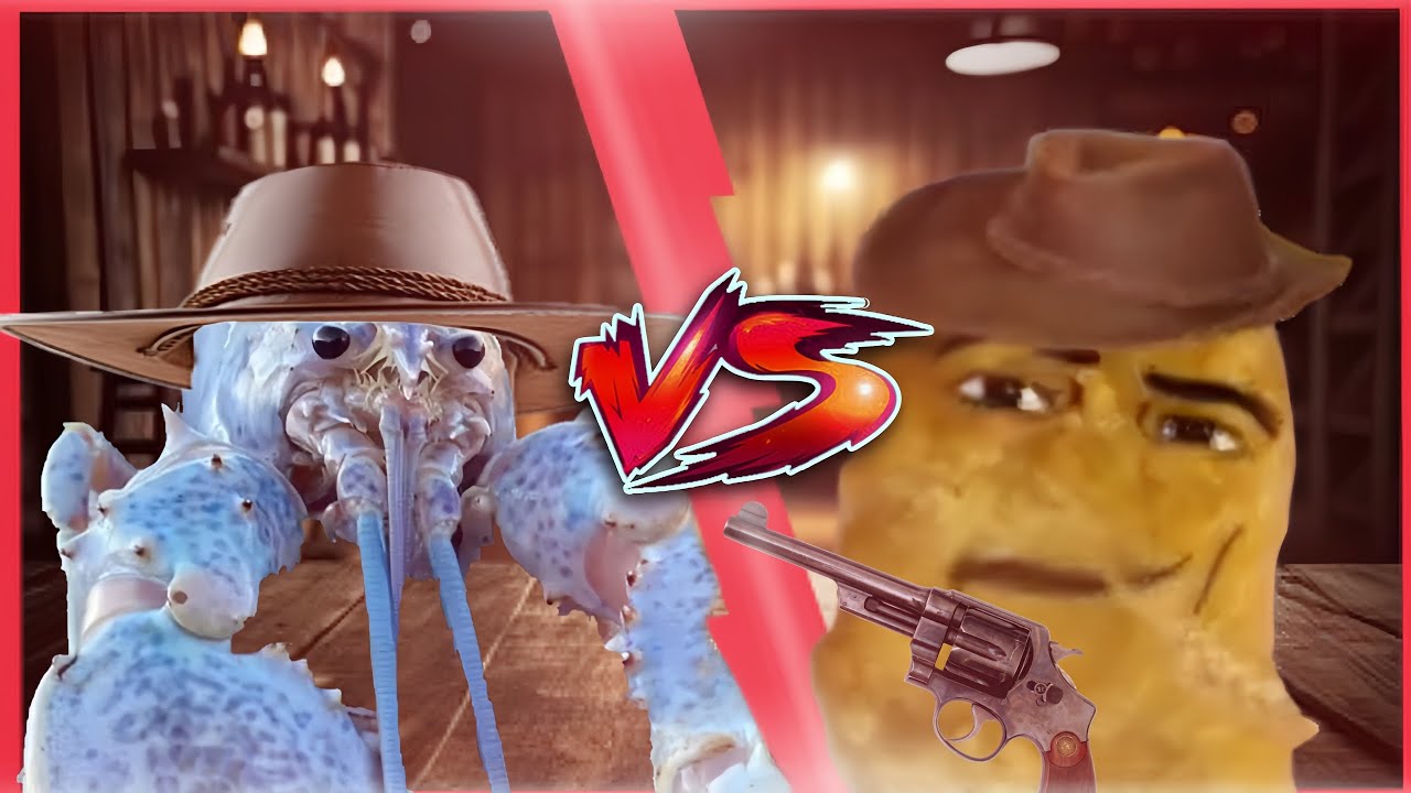 Gedagedigedagedo meme Vs blue lobster jumpscare YouTube